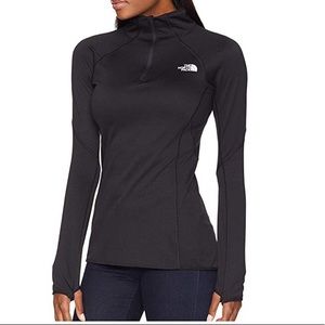 The Northface 1/4 Zip Top Running Jacket